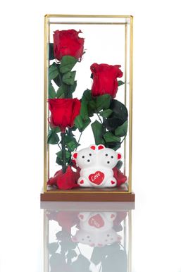 Beauty & The Beast Terrarium Red Μεγάλο